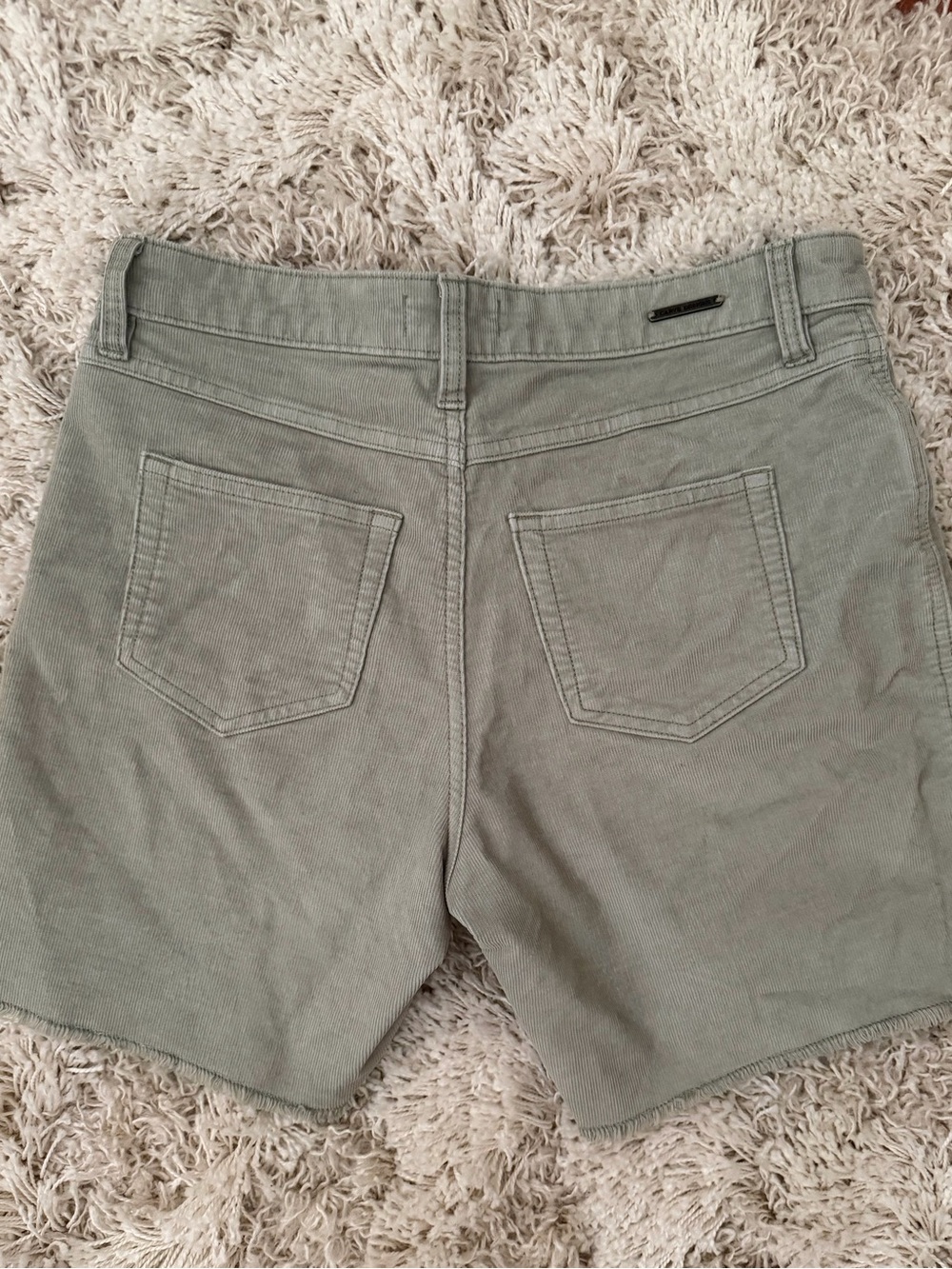 Carve Designs Olive Green Flat Front Women's Shorts - Picture 2 of 3